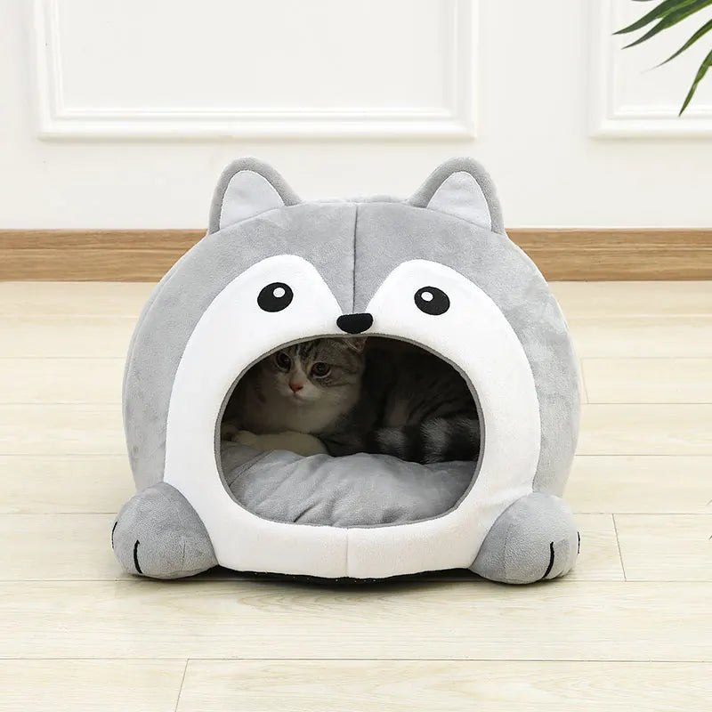 πΊποΈ Soft Cat & Dog Bed Cozy Basket & Lounger