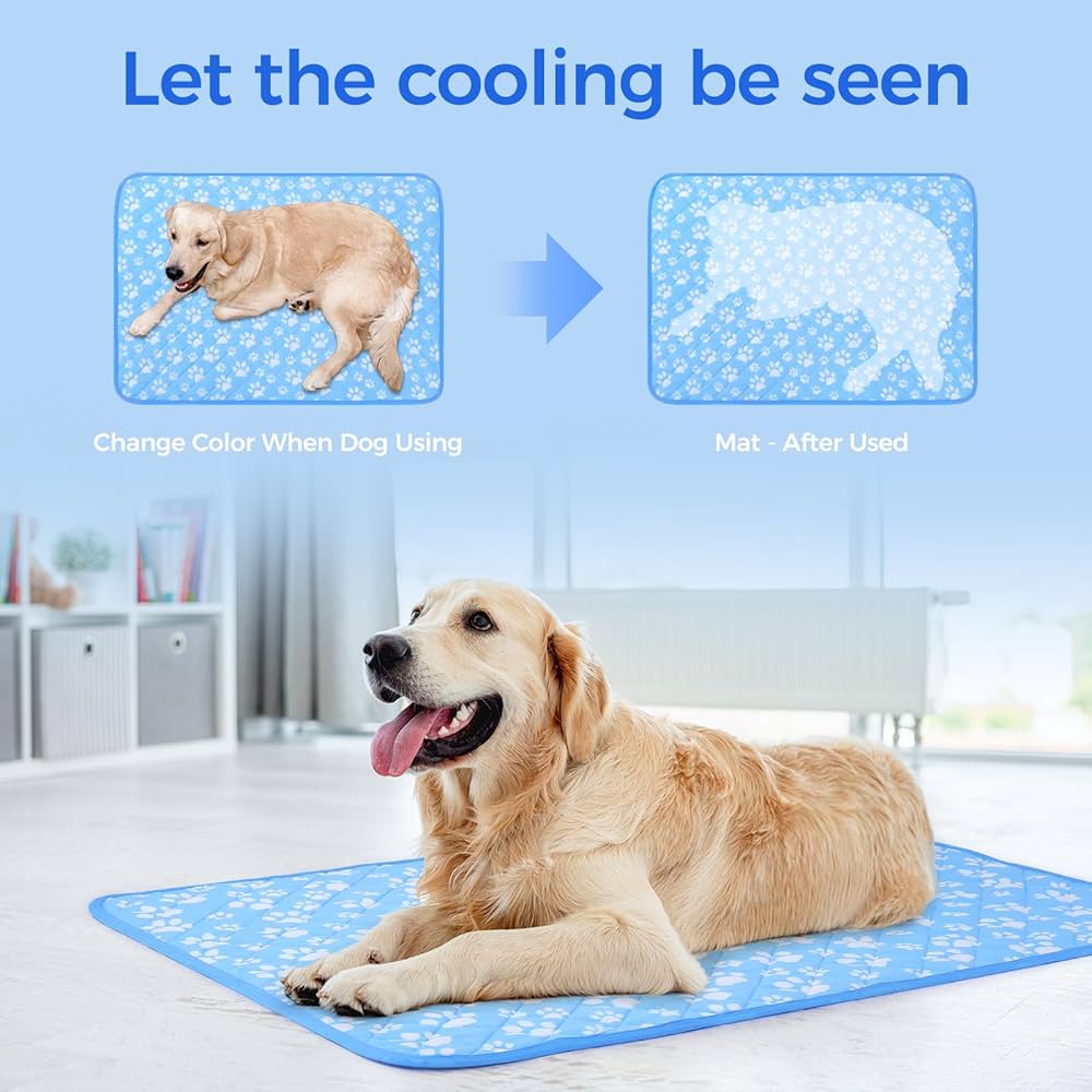 βοΈπΆ Cooling Pet Mat Breathable Summer Pad for Dogs & Cats