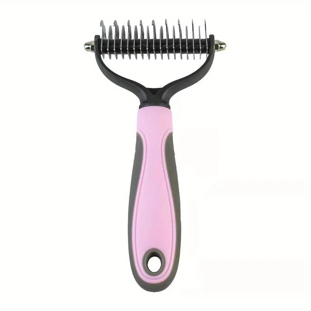πΎβ¨ Pet Grooming Comb Hair Remover & Dematting Brush