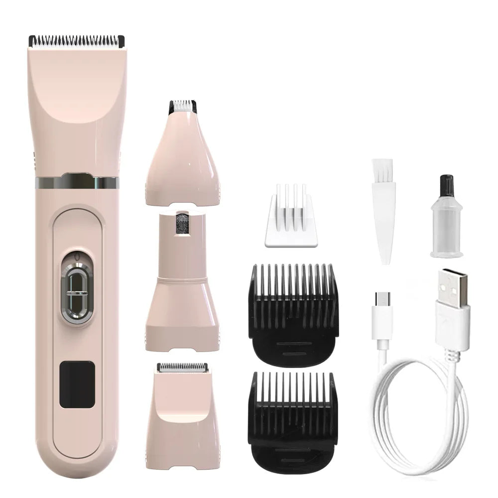πΆβοΈ Pet Hair Clippers πβ¨ Silent USB Rechargeable Grooming Tool