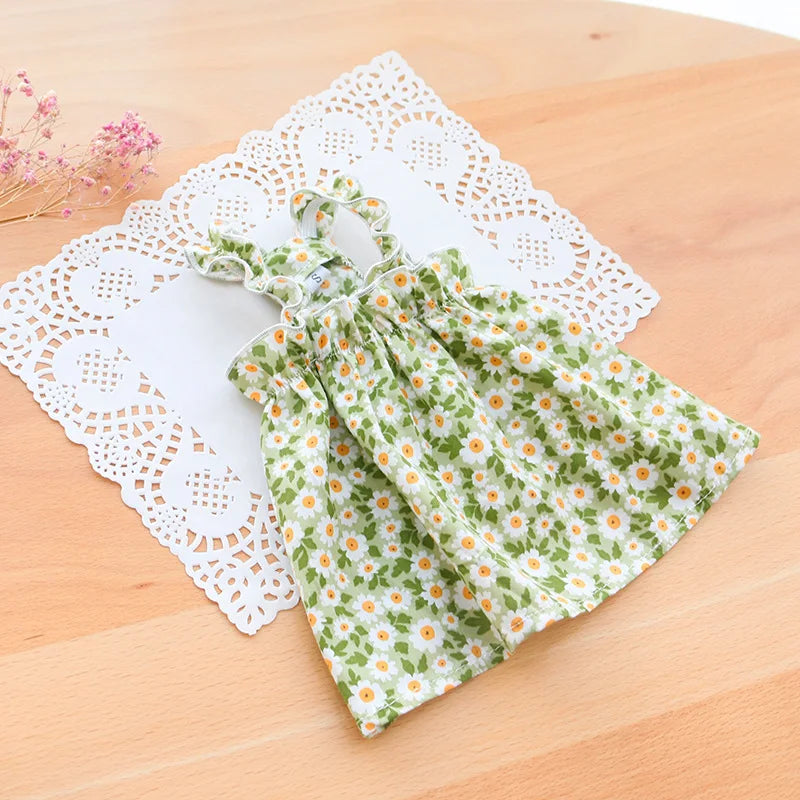 πΈπΊ Summer Cat Dress Cotton Suspender Princess Outfit