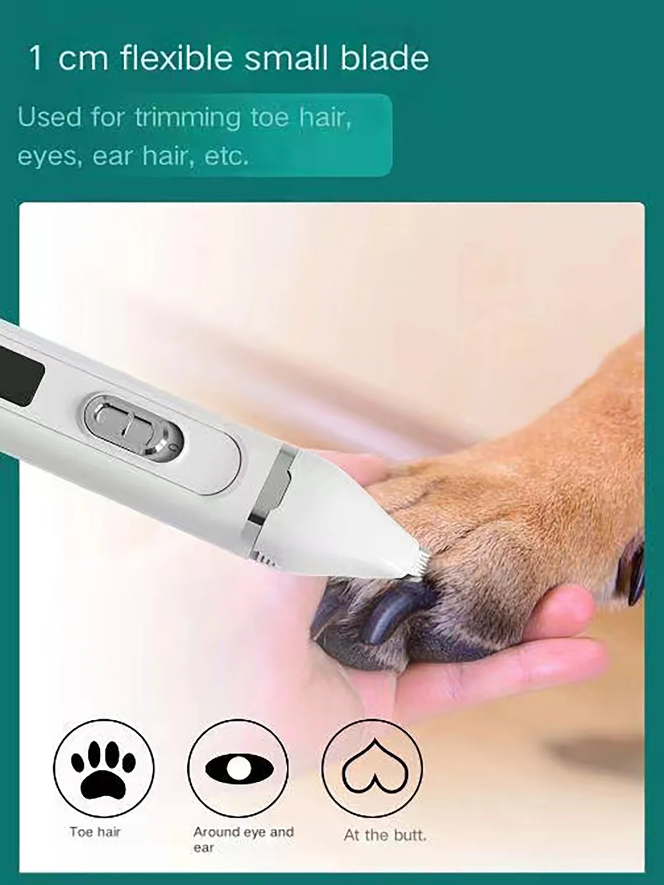 πΆβοΈ Pet Hair Clippers πβ¨ Silent USB Rechargeable Grooming Tool