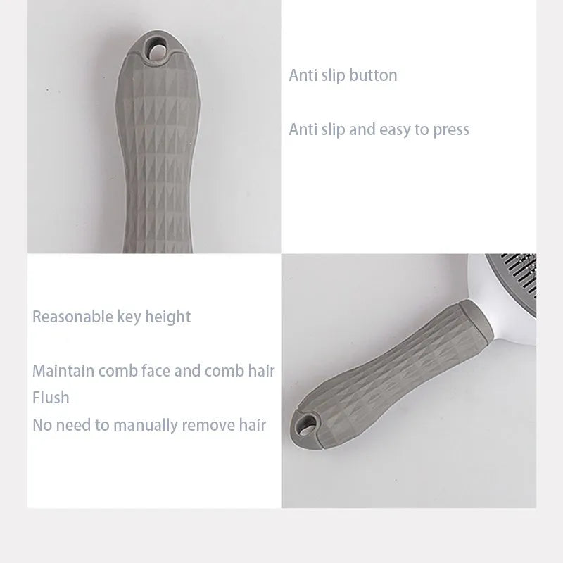 πΎ Pet Hair Brush & Comb Grooming Tool for Cats & Dogs