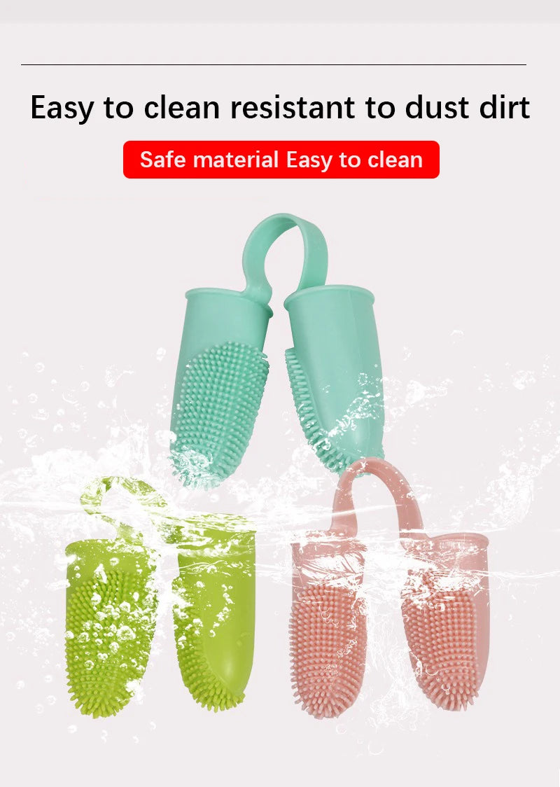 π¦·πΎ Dual Finger Pet Toothbrush Dog & Cat Oral Care