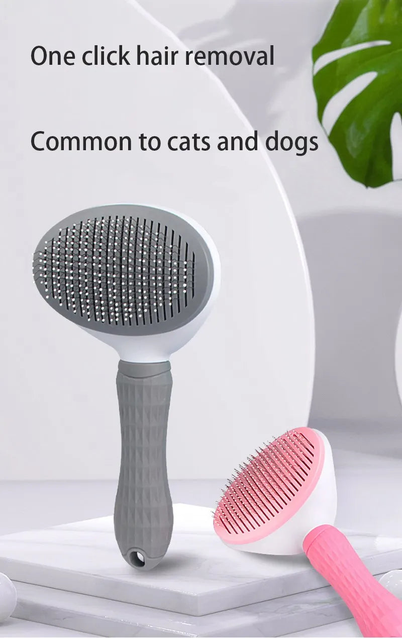 πΎ Pet Hair Brush & Comb Grooming Tool for Cats & Dogs