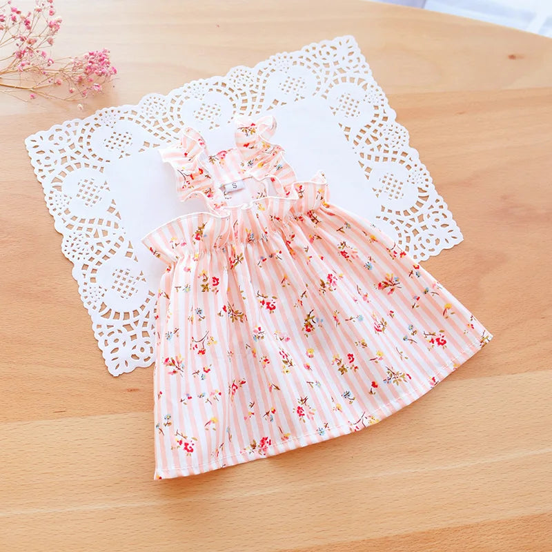 πΈπΊ Summer Cat Dress Cotton Suspender Princess Outfit