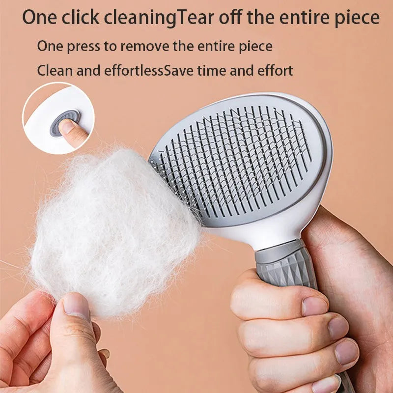 πΎ Pet Hair Brush & Comb Grooming Tool for Cats & Dogs