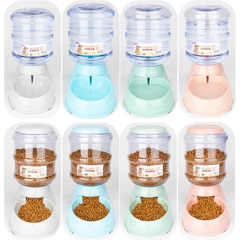 πΎ Large Pet Feeder Bowl π²π§ Food & Automatic Water Dispenser