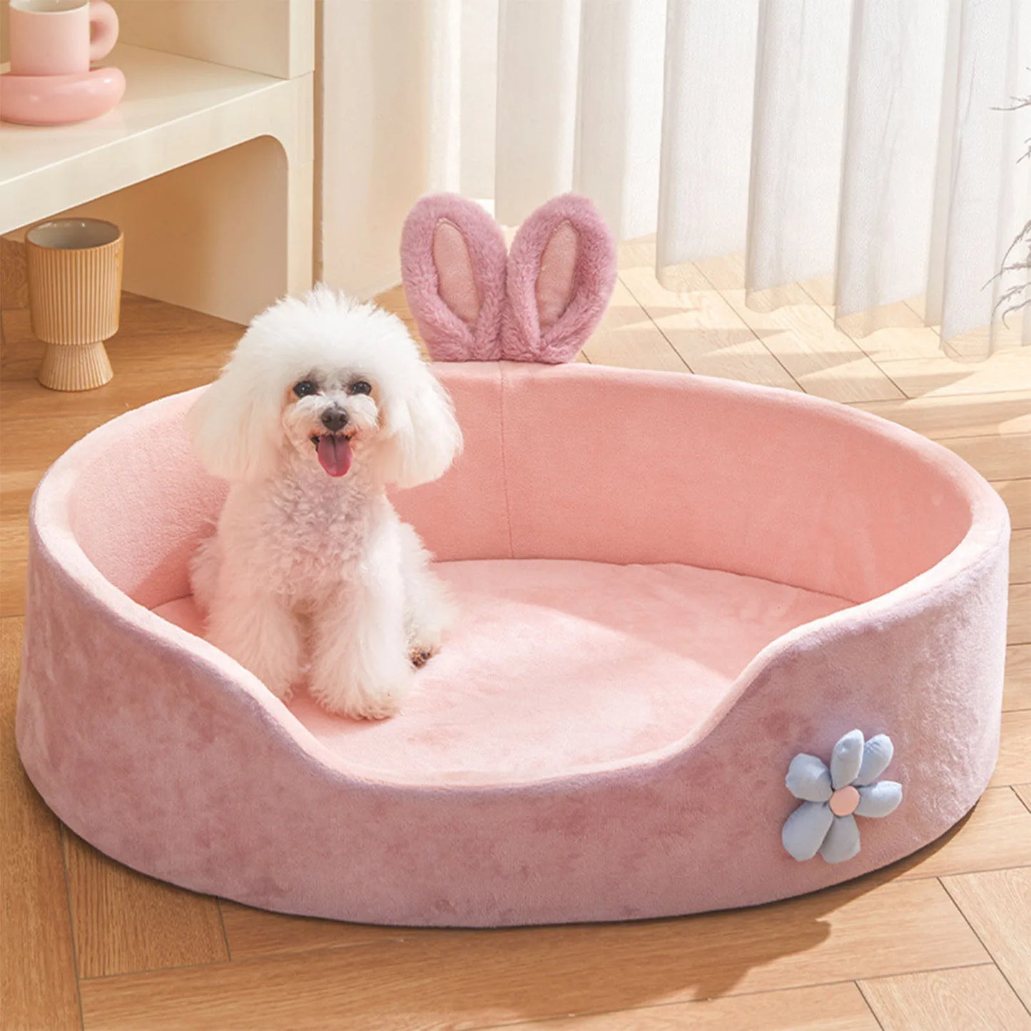 πΊποΈ Detachable Soft Pet Bed Washable Dog & Cat Bed
