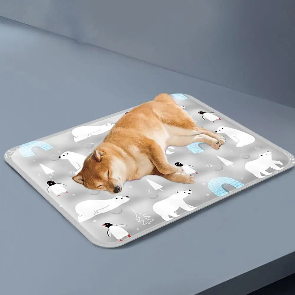 βοΈπΎ Summer Cooling Pad Ice Gel Bed for Cats & Dogs
