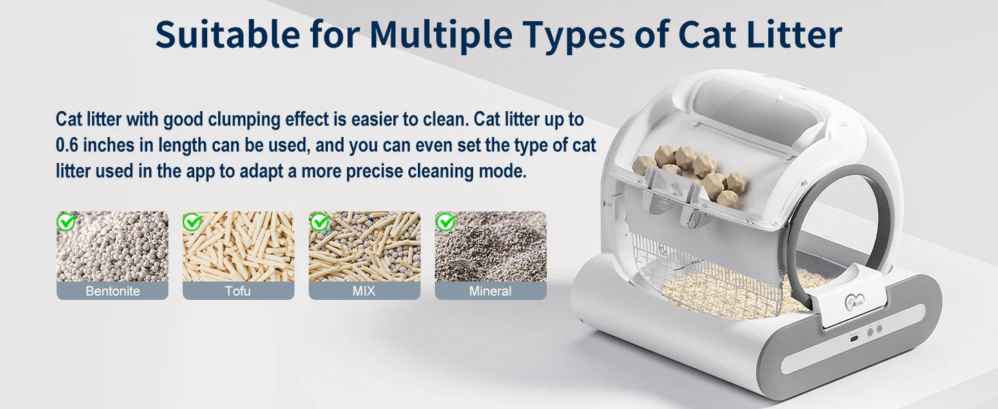 πΊ DOEL Smart Cat Litter Box π±β¨ Automatic Self-Cleaning for Multiple Cats