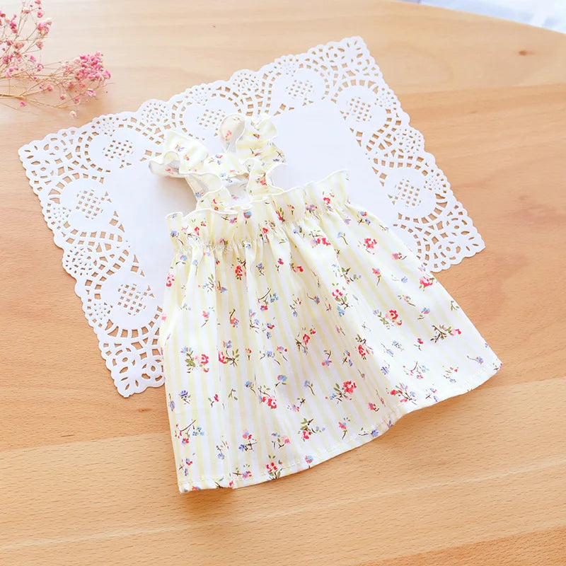 πΈπΊ Summer Cat Dress Cotton Suspender Princess Outfit