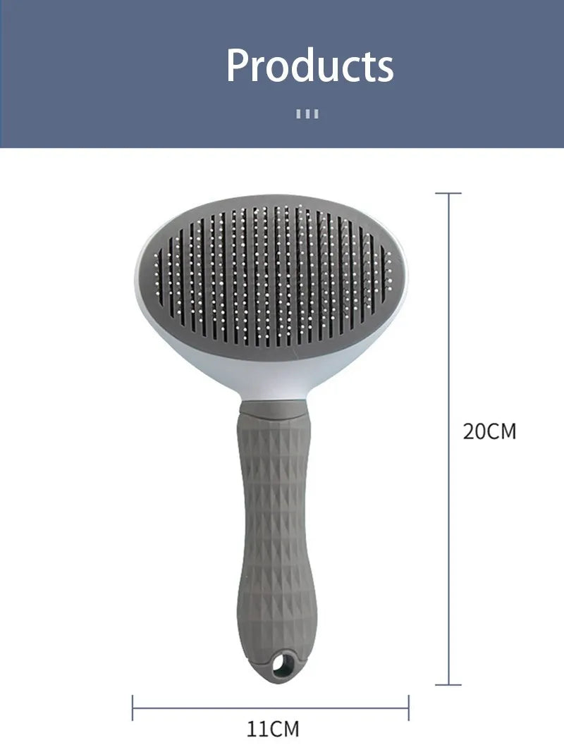 πΎ Pet Hair Brush & Comb Grooming Tool for Cats & Dogs