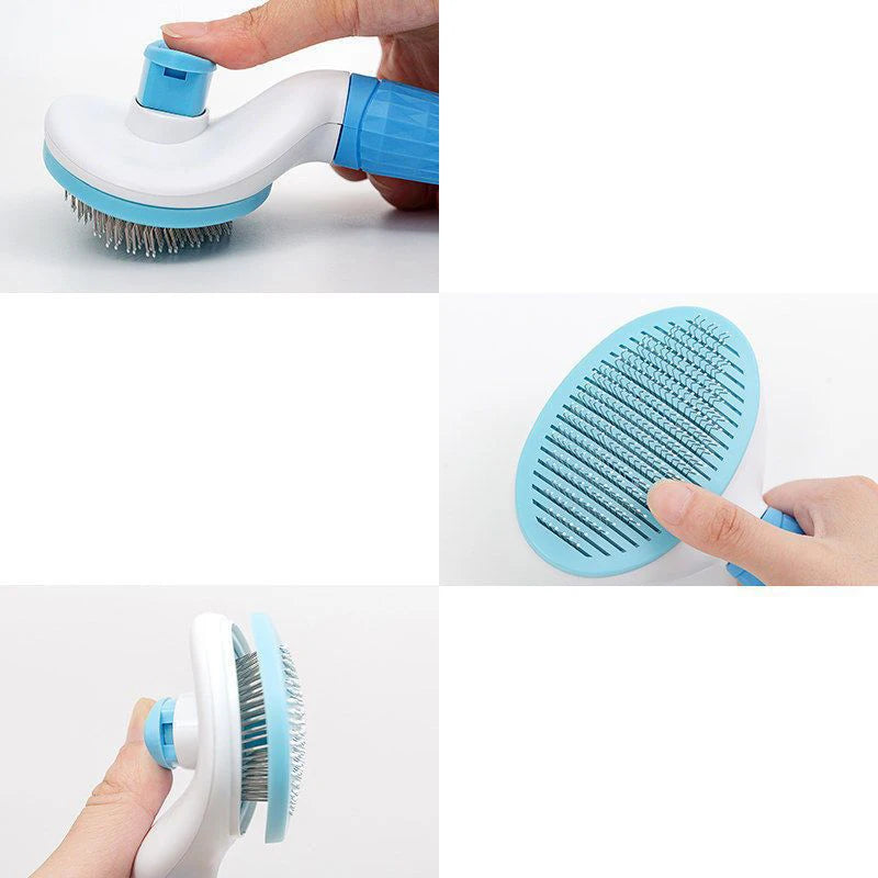 πΎ Pet Grooming Brush & Comb β¨ For Cats & Dogs (Long Hair Care)