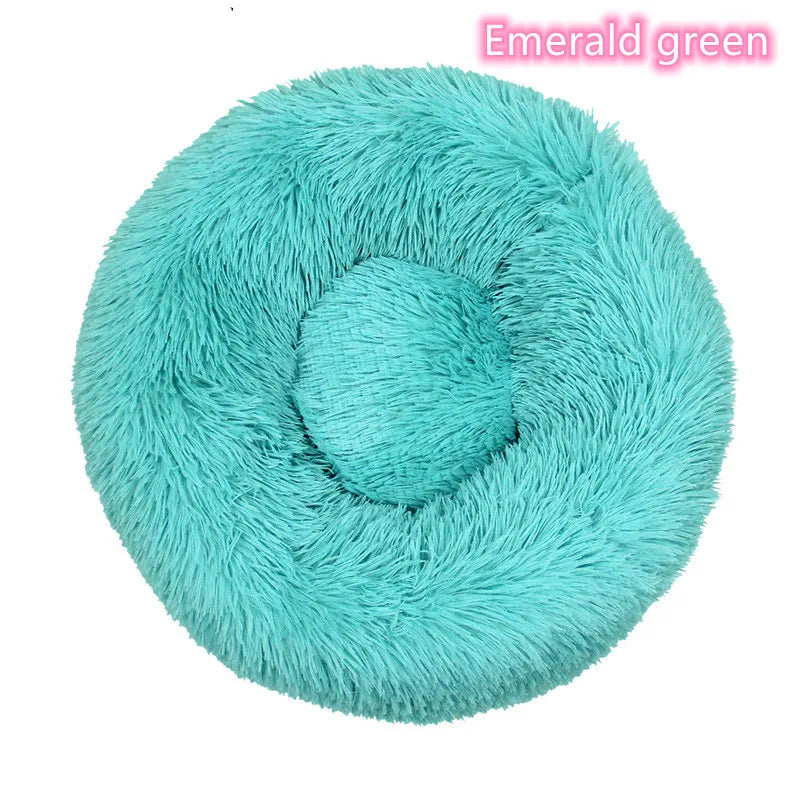 πΊποΈ Plush Donut Cat Bed Super Soft & Washable