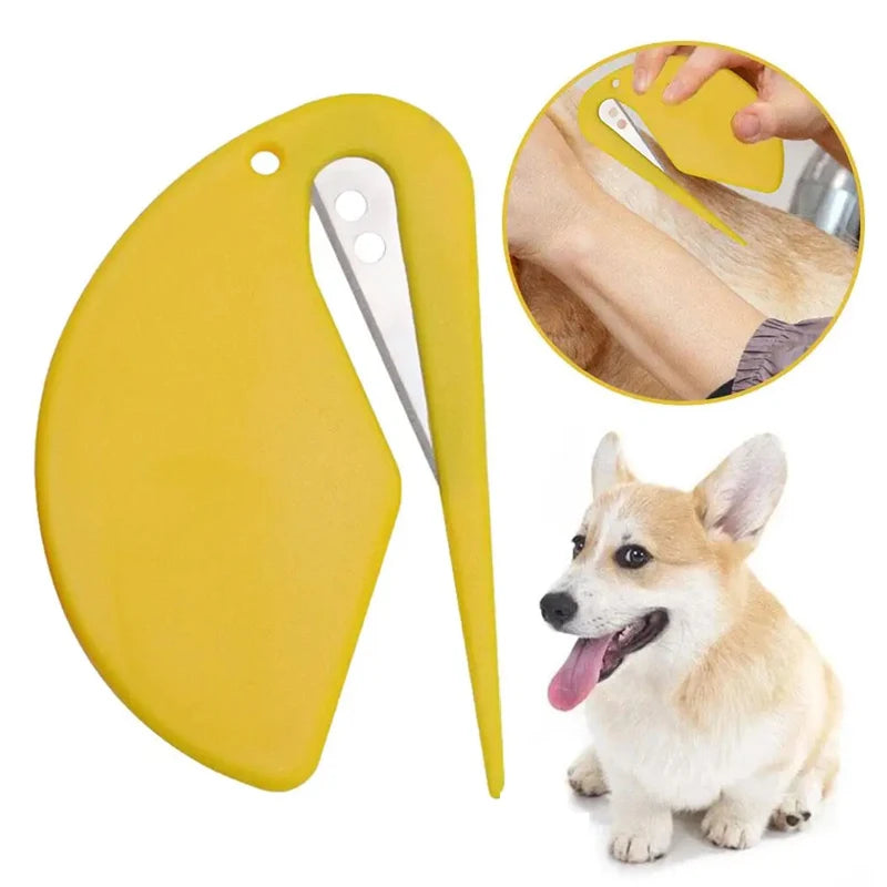 πΎ Pet Dematting Comb βοΈβ¨ Painless Grooming for Dogs & Cats