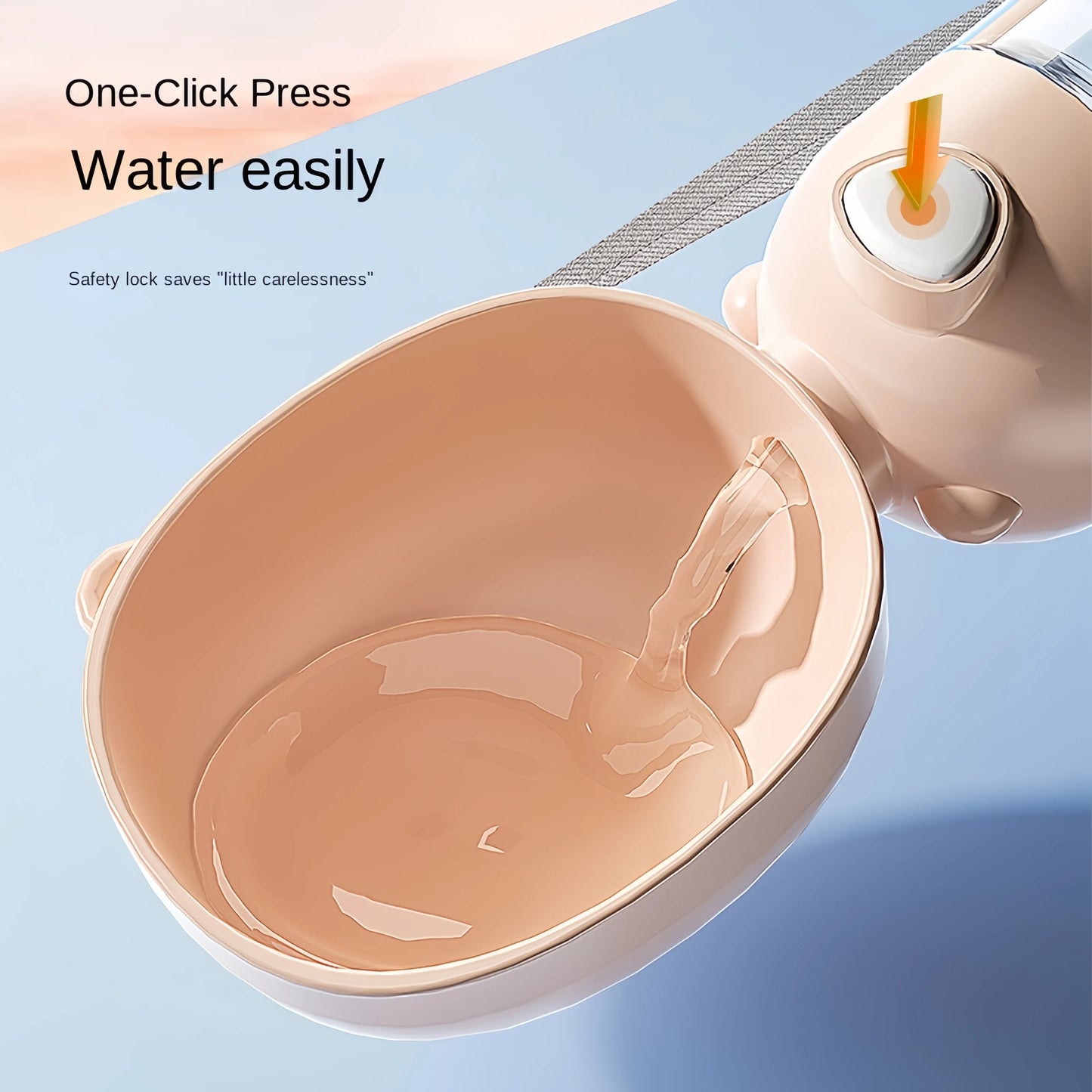 πΆπ± Portable Pet Water Bottle π§π Travel Cup with Food Dispenser