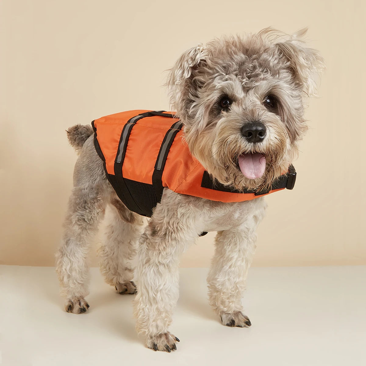 ๐ฆบ๐ถ Reflective Dog Life Jacket Adjustable Swim Vest for Large Dogs