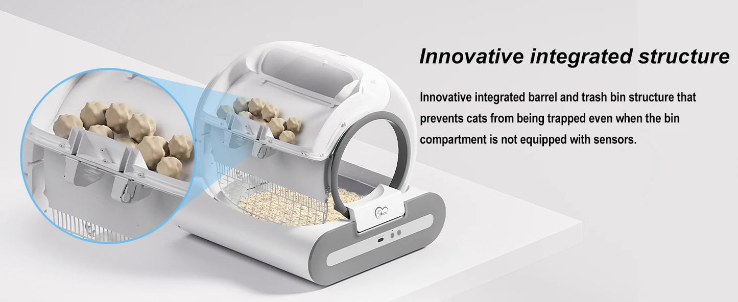 πΊ DOEL Smart Cat Litter Box π±β¨ Automatic Self-Cleaning for Multiple Cats