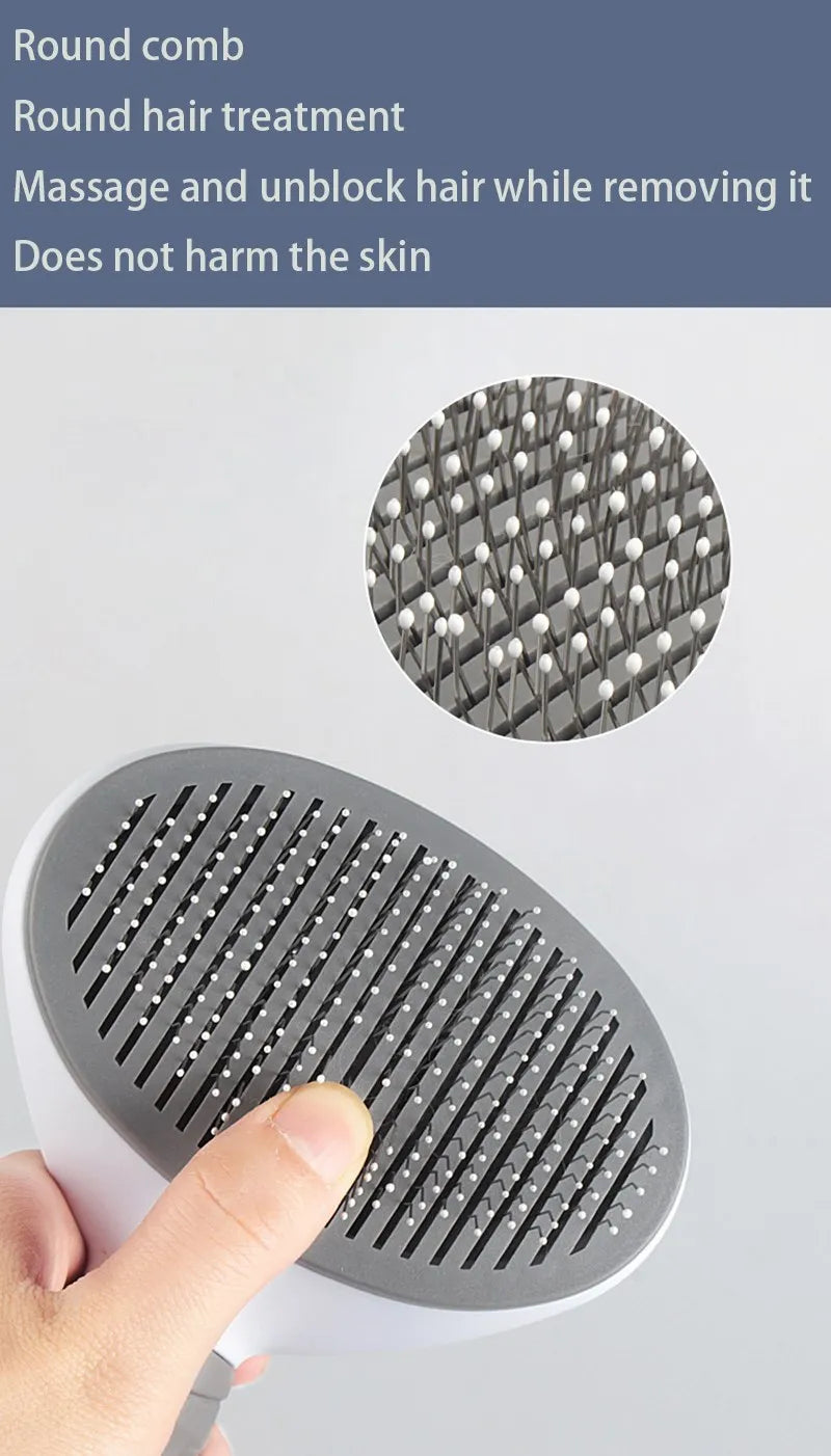 πΎ Pet Hair Brush & Comb Grooming Tool for Cats & Dogs