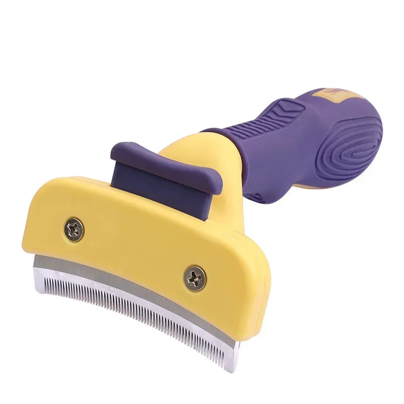 πΎ Pet Grooming Combs Hair Remover & Detachable Trimmer Attachments