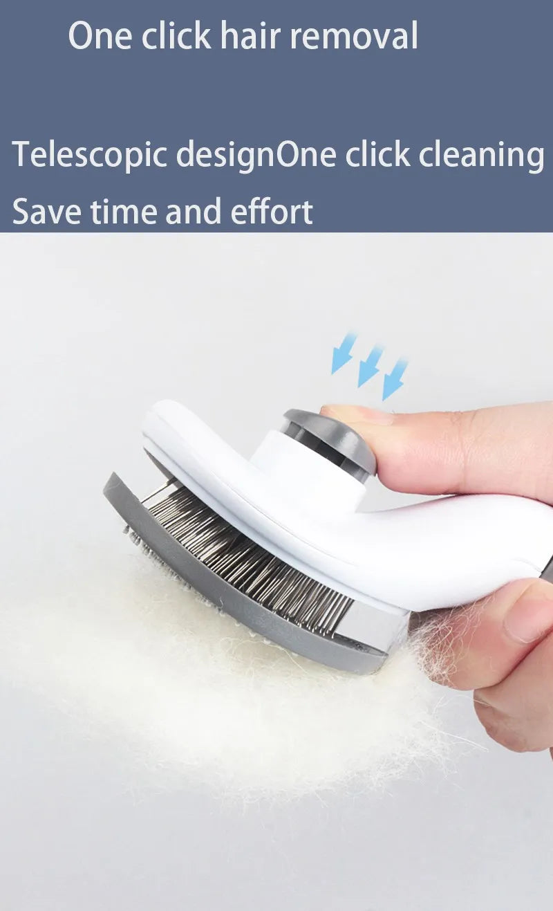 πΎ Pet Hair Brush & Comb Grooming Tool for Cats & Dogs