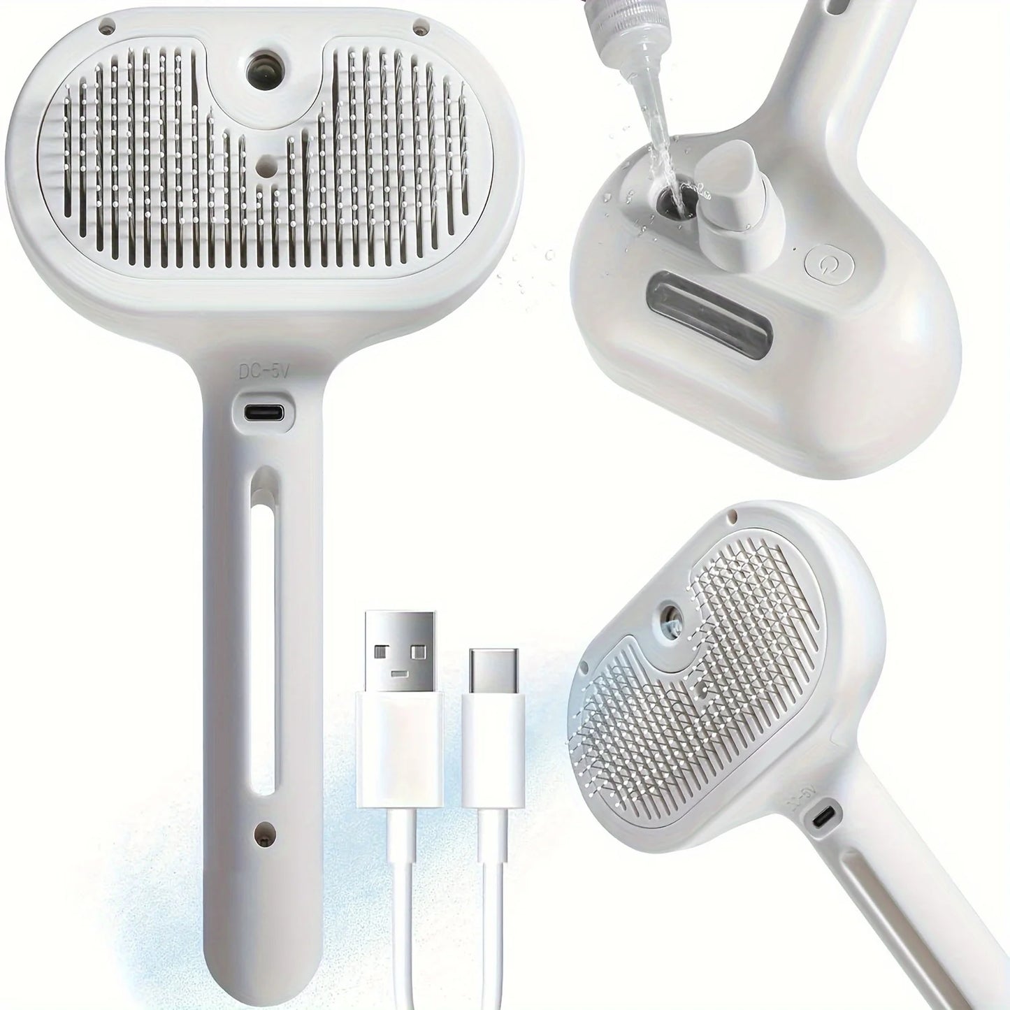 π¦πΎ Pet Spray Comb Grooming & Hair Remover Brush for Cats & Dogs