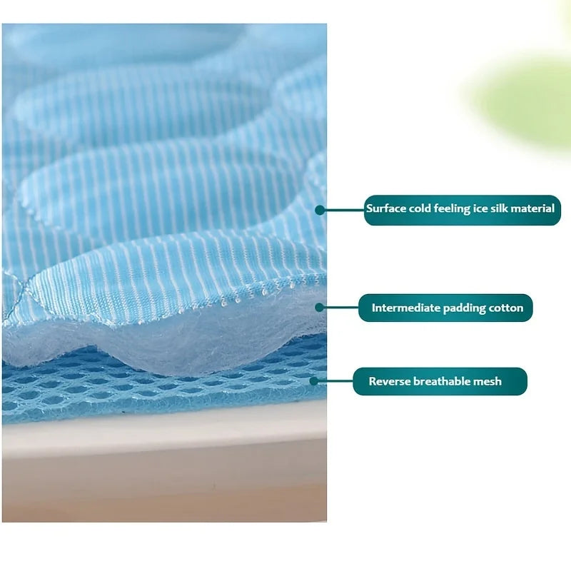 ❄️🐾 Dog & Cat Cooling Mat Summer Pet Ice Bed