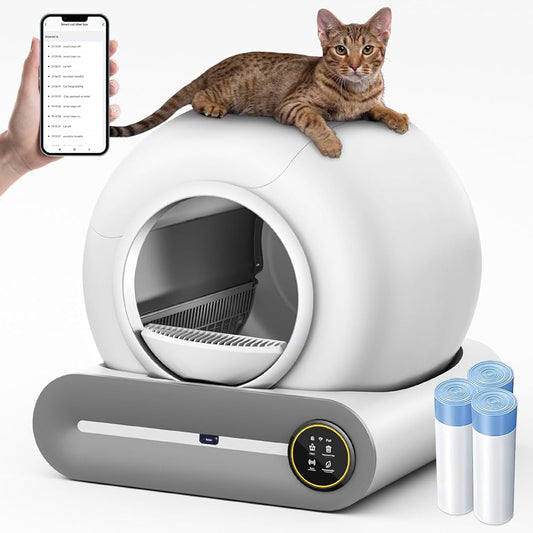 😺 Automatic Litter Box Accessories ⚙️✨Filter, Bin & Door Replacements