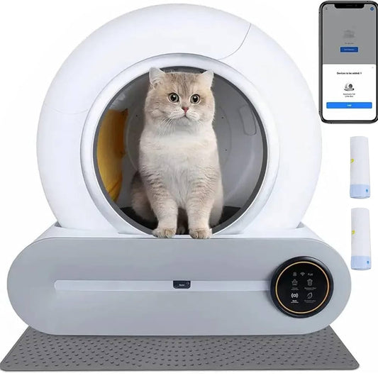 😺 Automatic Litter Box Accessories ⚙️✨Filter, Bin & Door Replacements