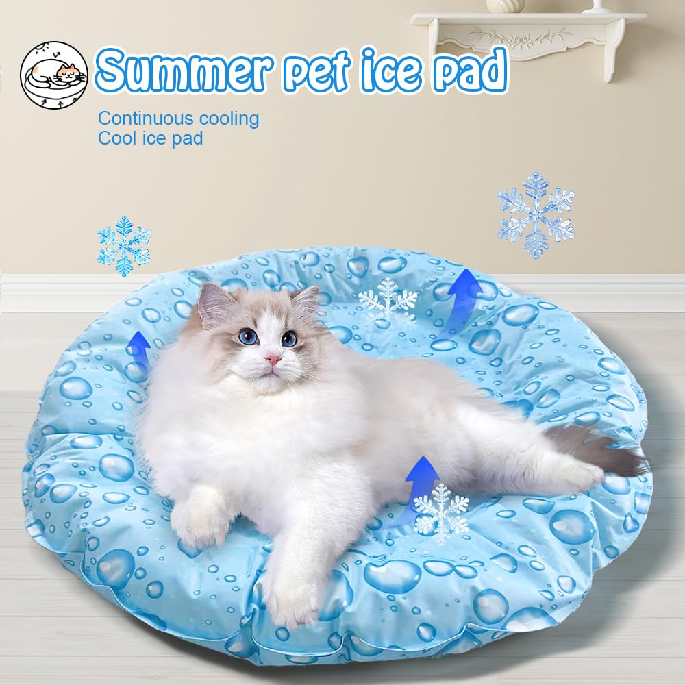 ❄️🐾 Summer Cooling Pad Ice Gel Bed for Cats & Dogs