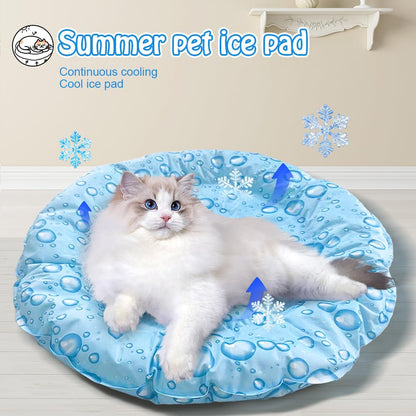 ❄️🐾 Summer Cooling Pad Ice Gel Bed for Cats & Dogs