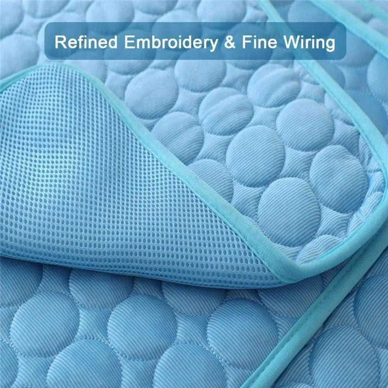 ❄️🐶 Cooling Pet Mat Breathable Summer Pad for Dogs & Cats