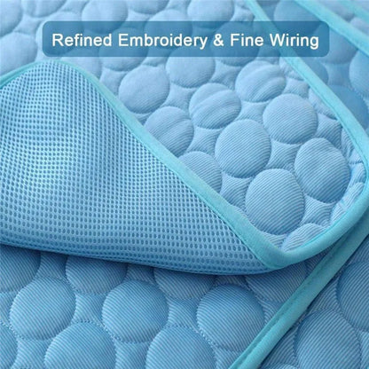 ❄️🐶 Cooling Pet Mat Breathable Summer Pad for Dogs & Cats