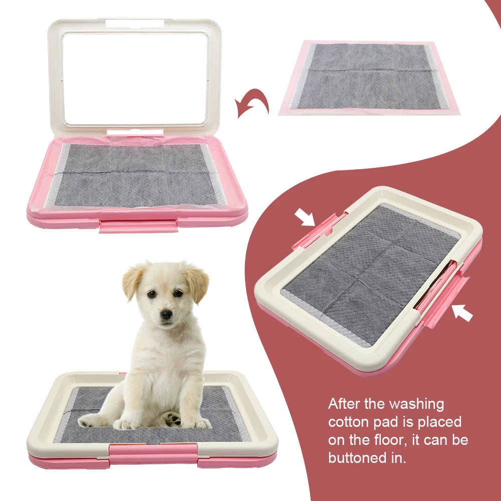 🐶 Portable Dog Potty 🚽✨ Indoor Training Toilet for Pets