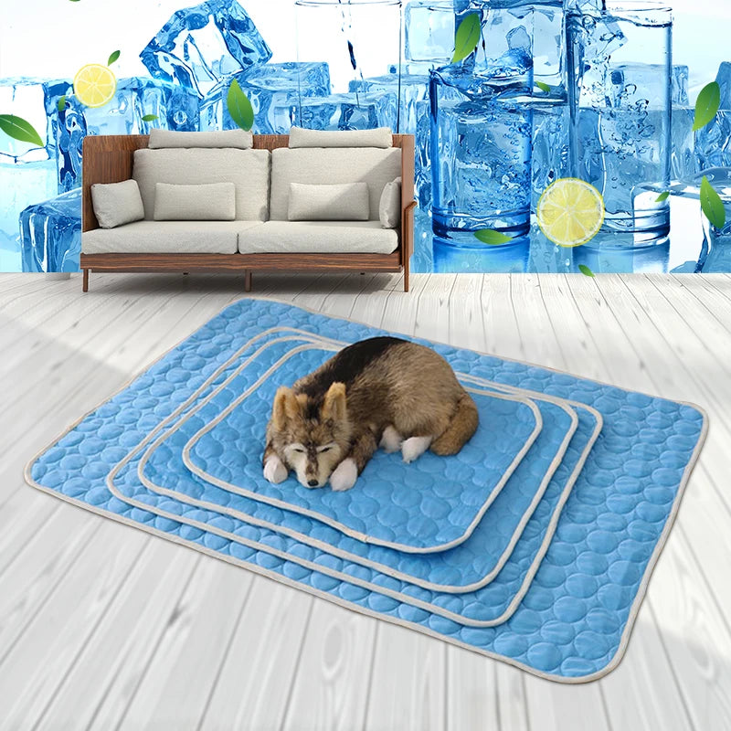 ❄️🐶 Cooling Pet Mat Breathable Summer Pad for Dogs & Cats