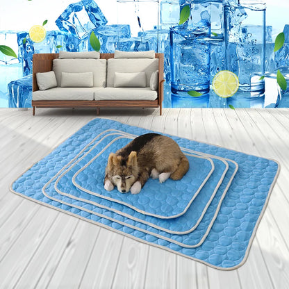 ❄️🐶 Cooling Pet Mat Breathable Summer Pad for Dogs & Cats