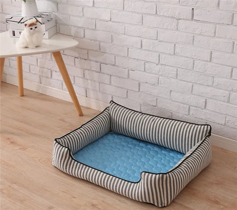❄️🐶 Cooling Pet Mat Breathable Summer Pad for Dogs & Cats