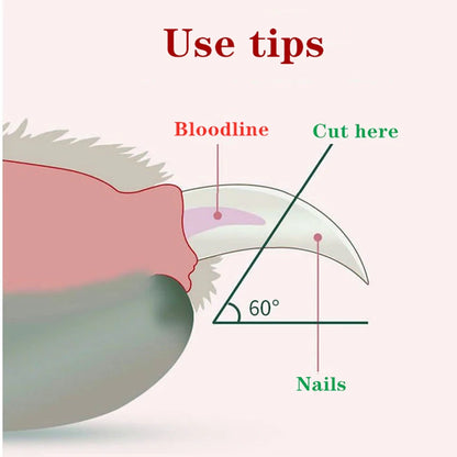 💡🐾 LED Pet Nail Clipper ✂️ Safe Grooming for Cats & Dogs