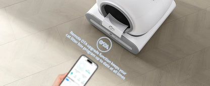😺 DOEL Smart Cat Litter Box 📱✨ Automatic Self-Cleaning for Multiple Cats