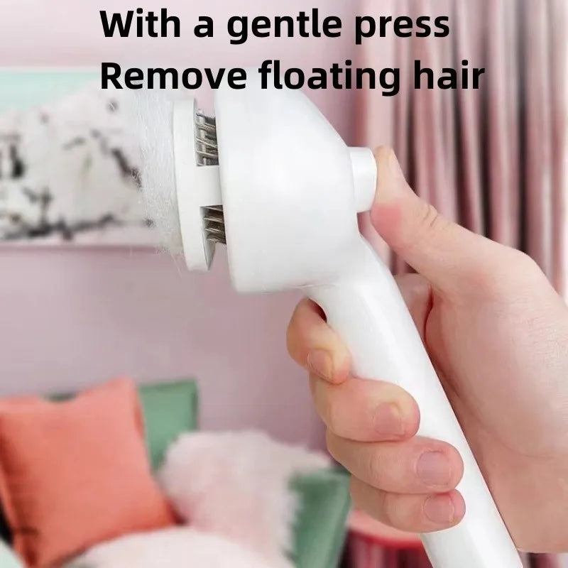 💦🐾 Pet Spray Comb Grooming & Hair Remover Brush for Cats & Dogs