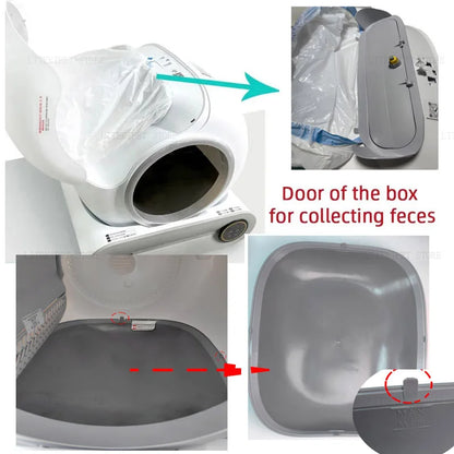 😺 Automatic Litter Box Accessories ⚙️✨Filter, Bin & Door Replacements