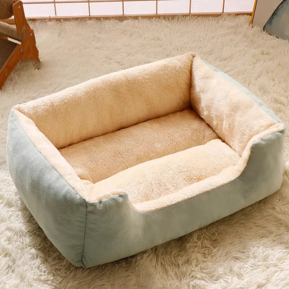 🐾 Cozy Pet Bed 🛏️  Soft Cushion House for Cats & Dogs