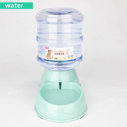 🐾 Large Pet Feeder Bowl 🍲💧 Food & Automatic Water Dispenser