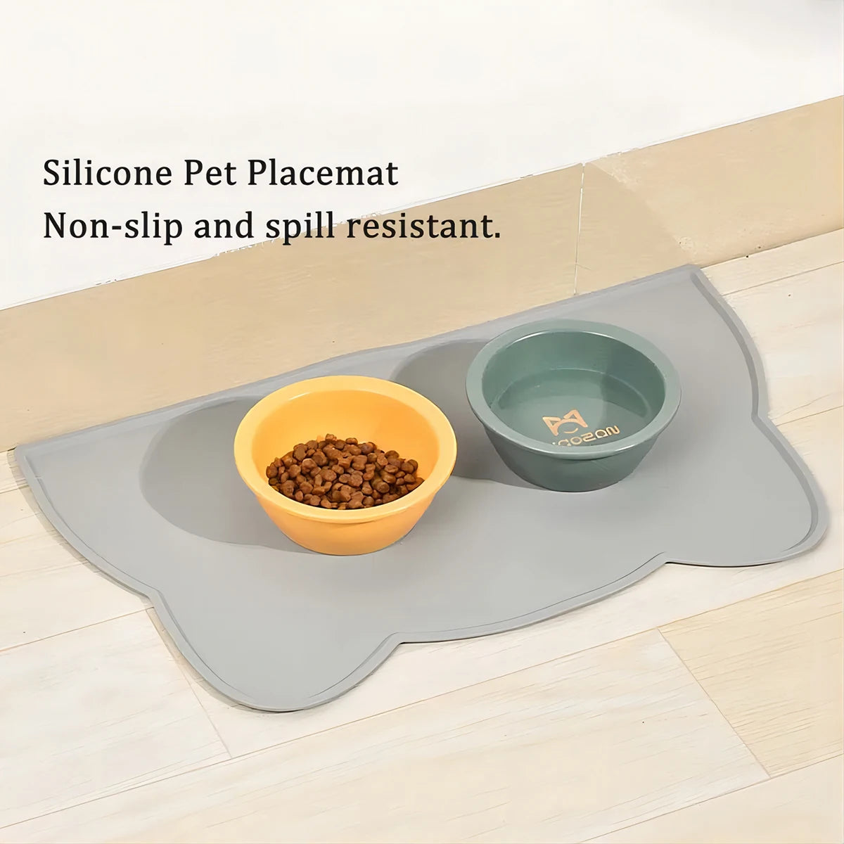 🐾 Silicone Pet Feeding Mat 🍲💧 Non-Slip & Waterproof