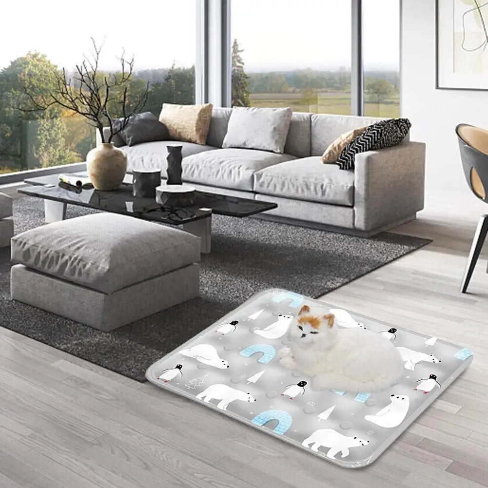 ❄️🐾 Summer Cooling Pad Ice Gel Bed for Cats & Dogs