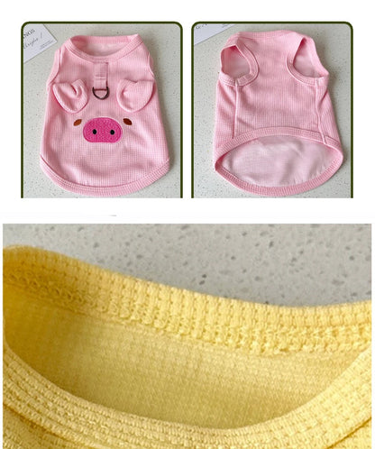 👕🐶 Summer Dog & Cat Vest Breathable Puppy Clothes