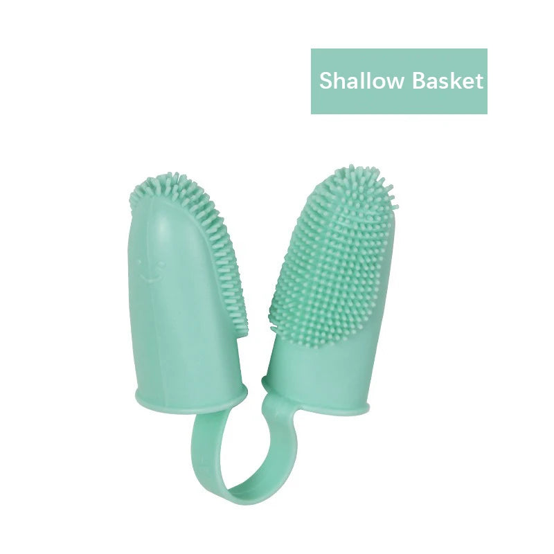 🦷🐾 Dual Finger Pet Toothbrush Dog & Cat Oral Care