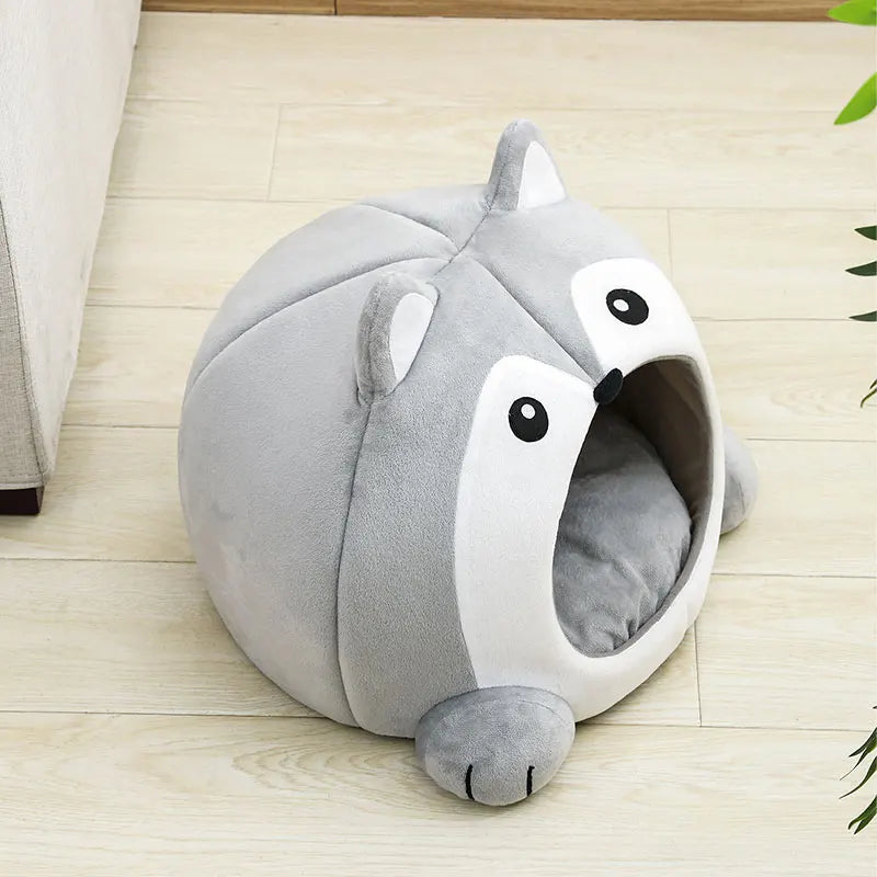 😺🛏️ Soft Cat & Dog Bed Cozy Basket & Lounger