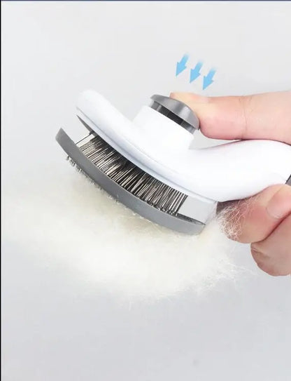 🐾 Pet Grooming Brush & Comb ✨ For Cats & Dogs (Long Hair Care)